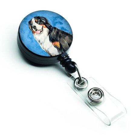 CAROLINES TREASURES Blue Bernese Mountain Dog Retractable Badge Reel LH9379BUBR